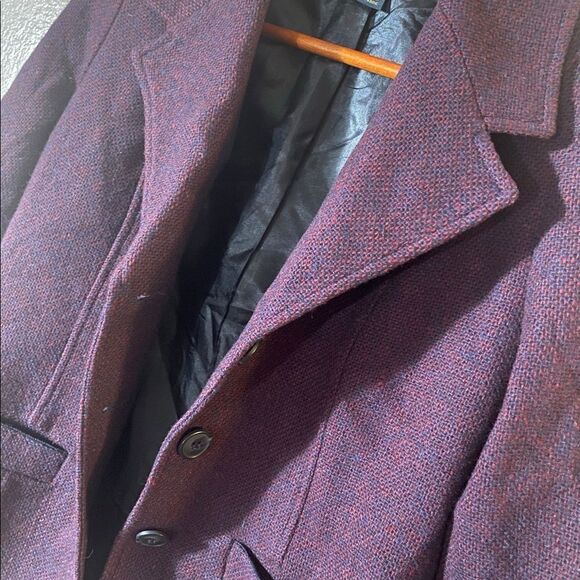 Pendleton Women’s Velvet Purple Blazer Sz 6 Petite - Picture 6 of 7